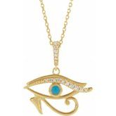 Eye of Horus Necklace or Pendant