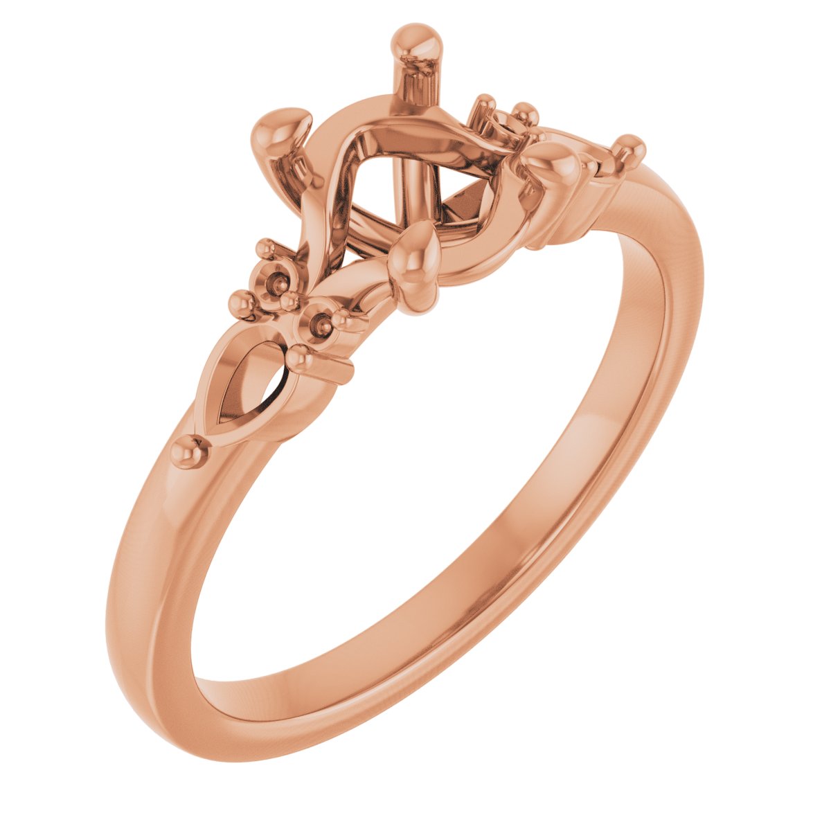 Accented Engagement Ring or Band