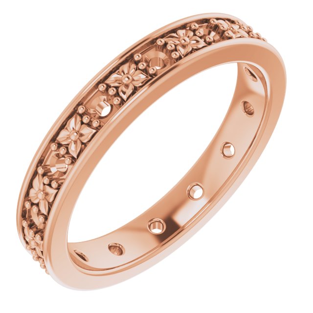 Floral Eternity Band