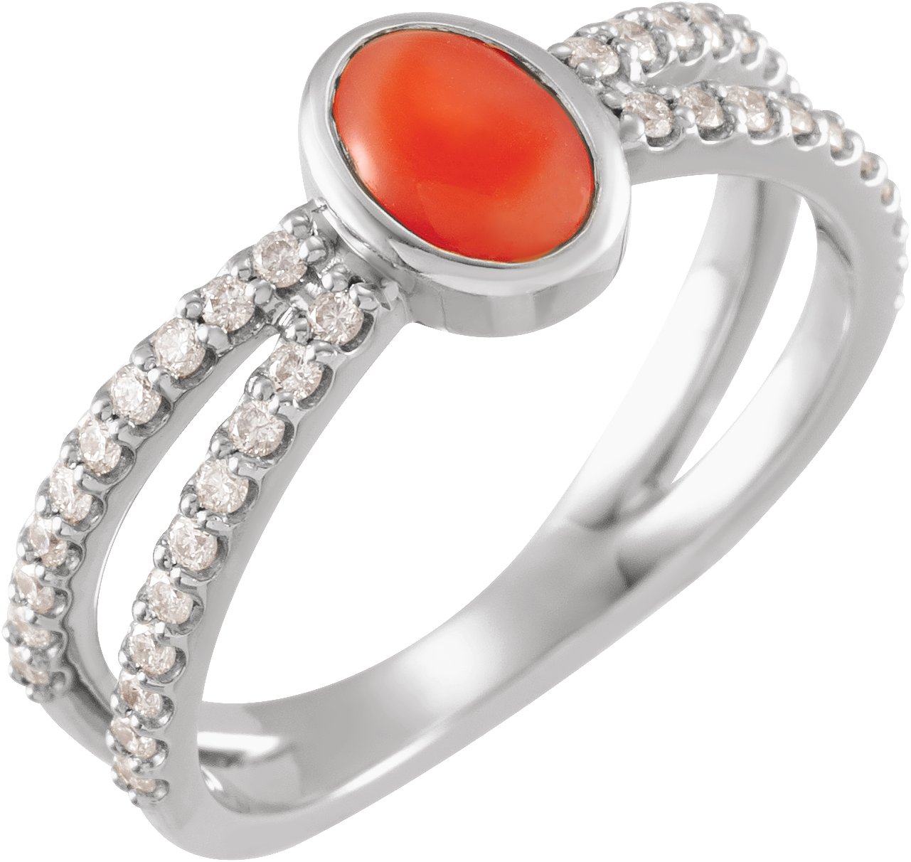 14k White Gold