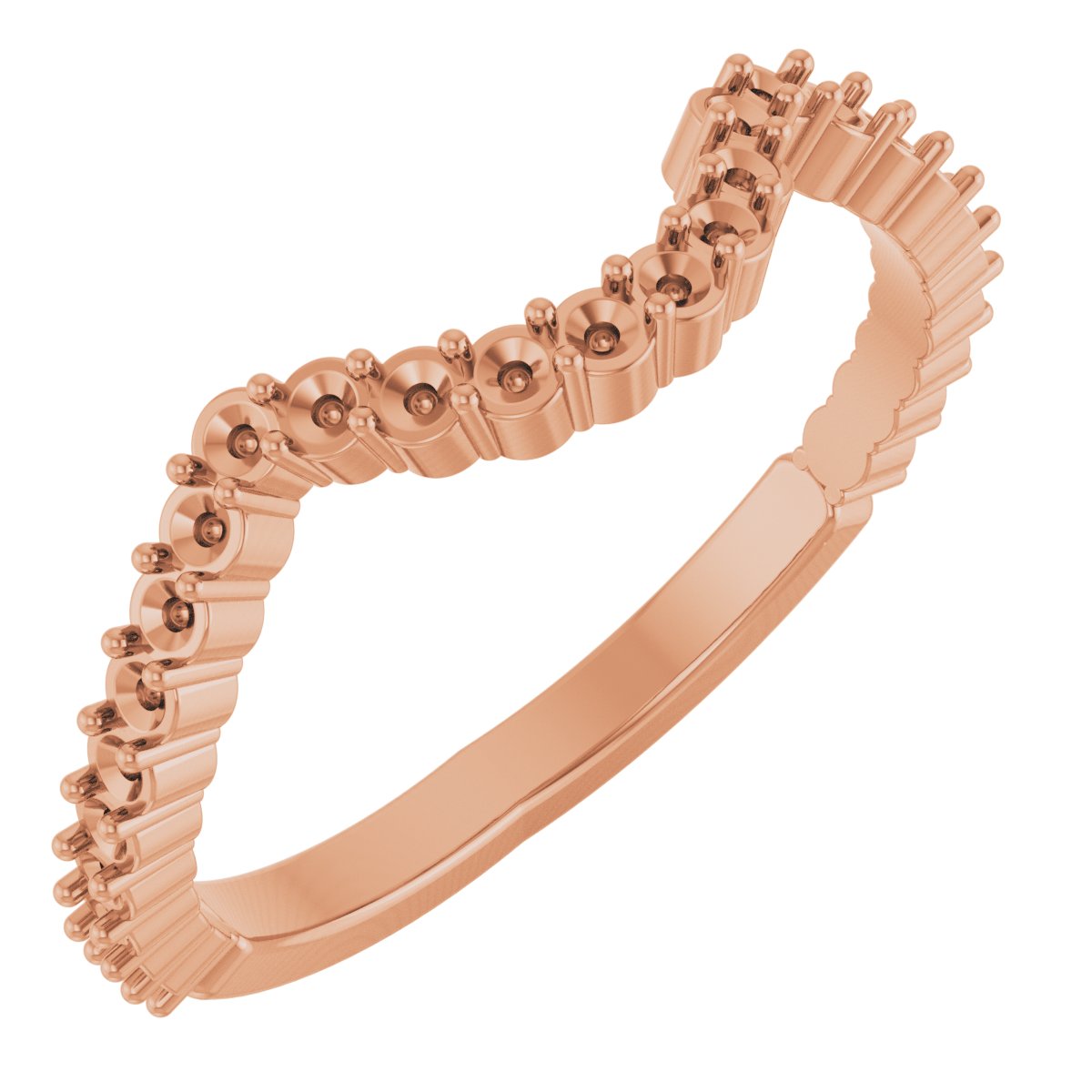 Halo-Style Bypass Engagement Ring or Band