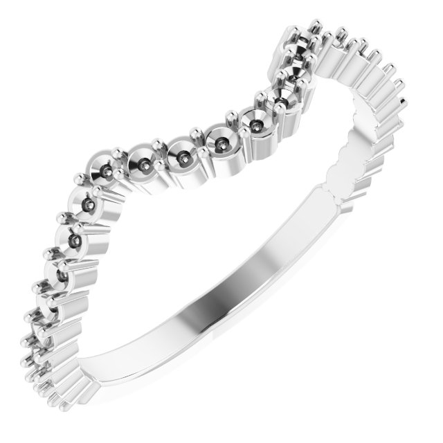 Halo-Style Bypass Engagement Ring or Band