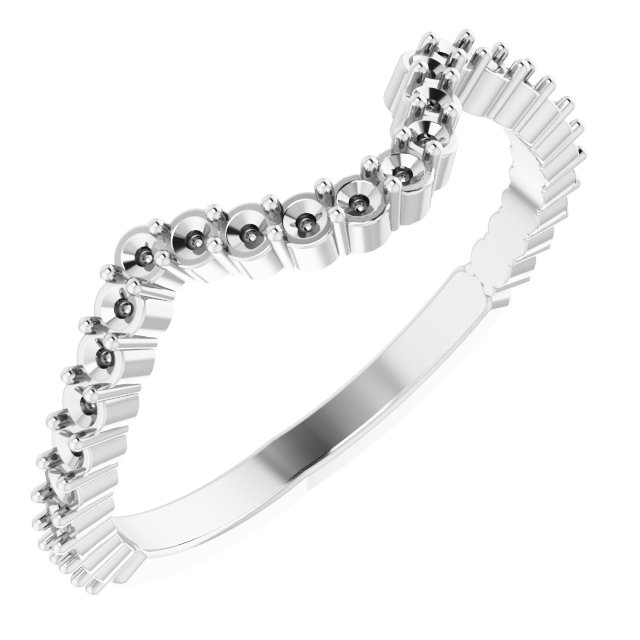 Halo-Style Bypass Engagement Ring or Band