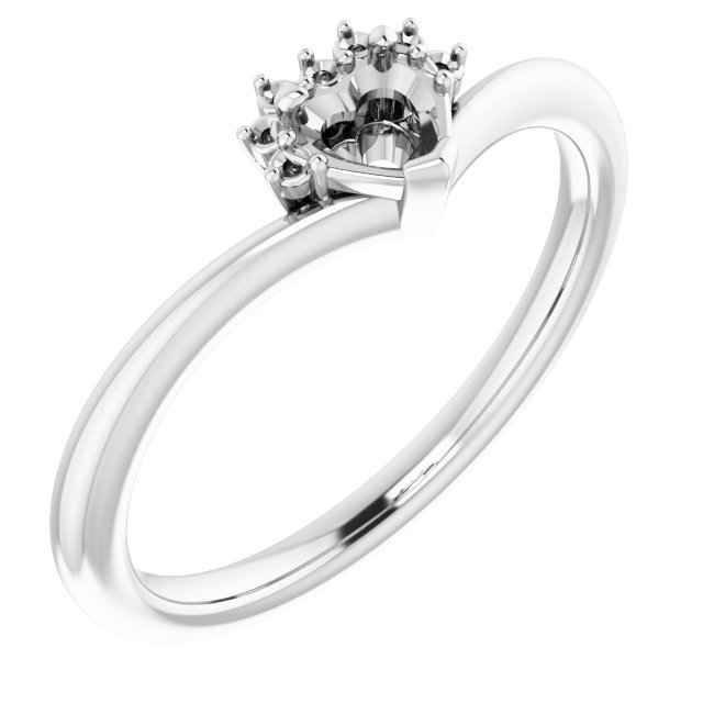 Accented Heart Ring