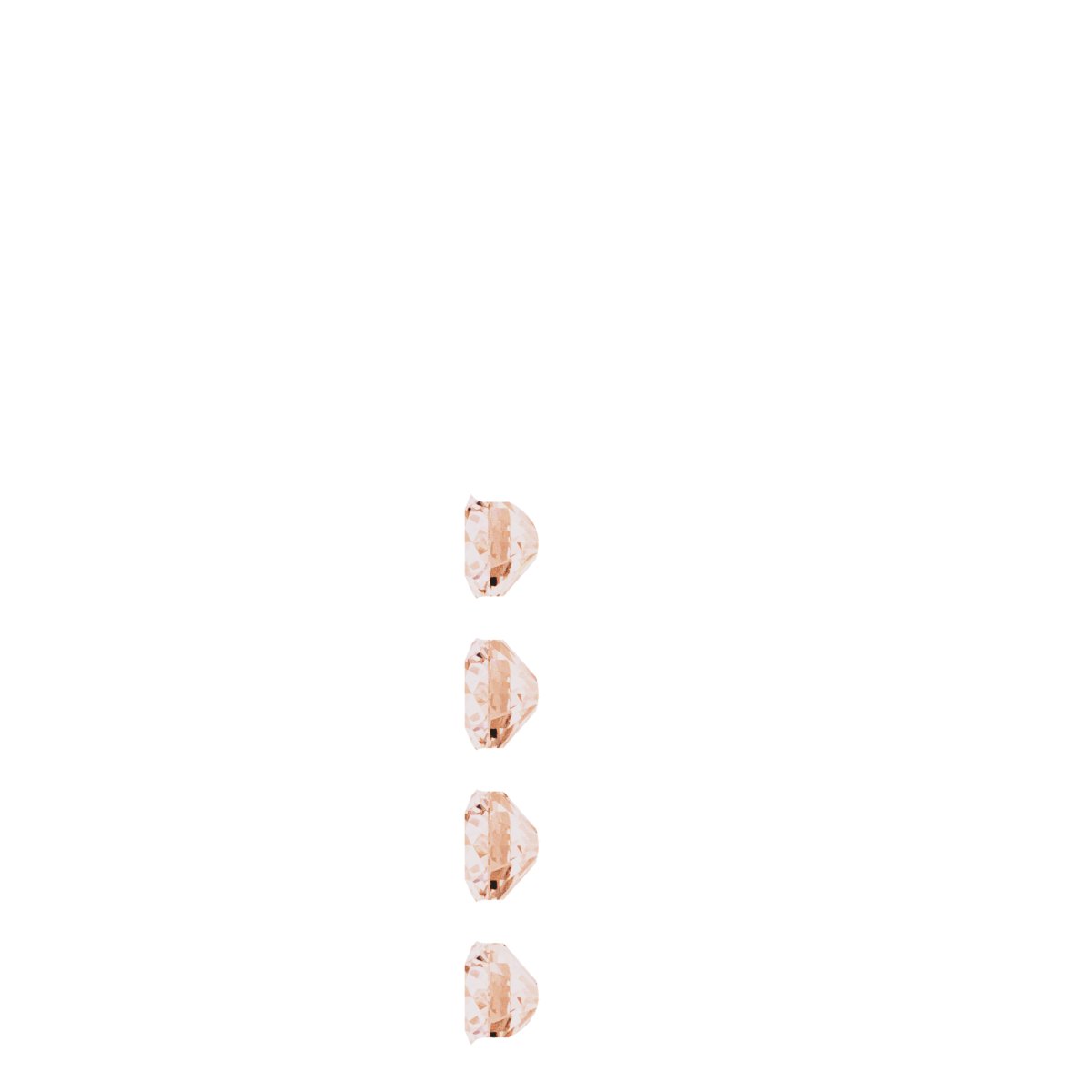 14K Rose Gold 1/2 CTW Natural Diamond Lock Pendant
