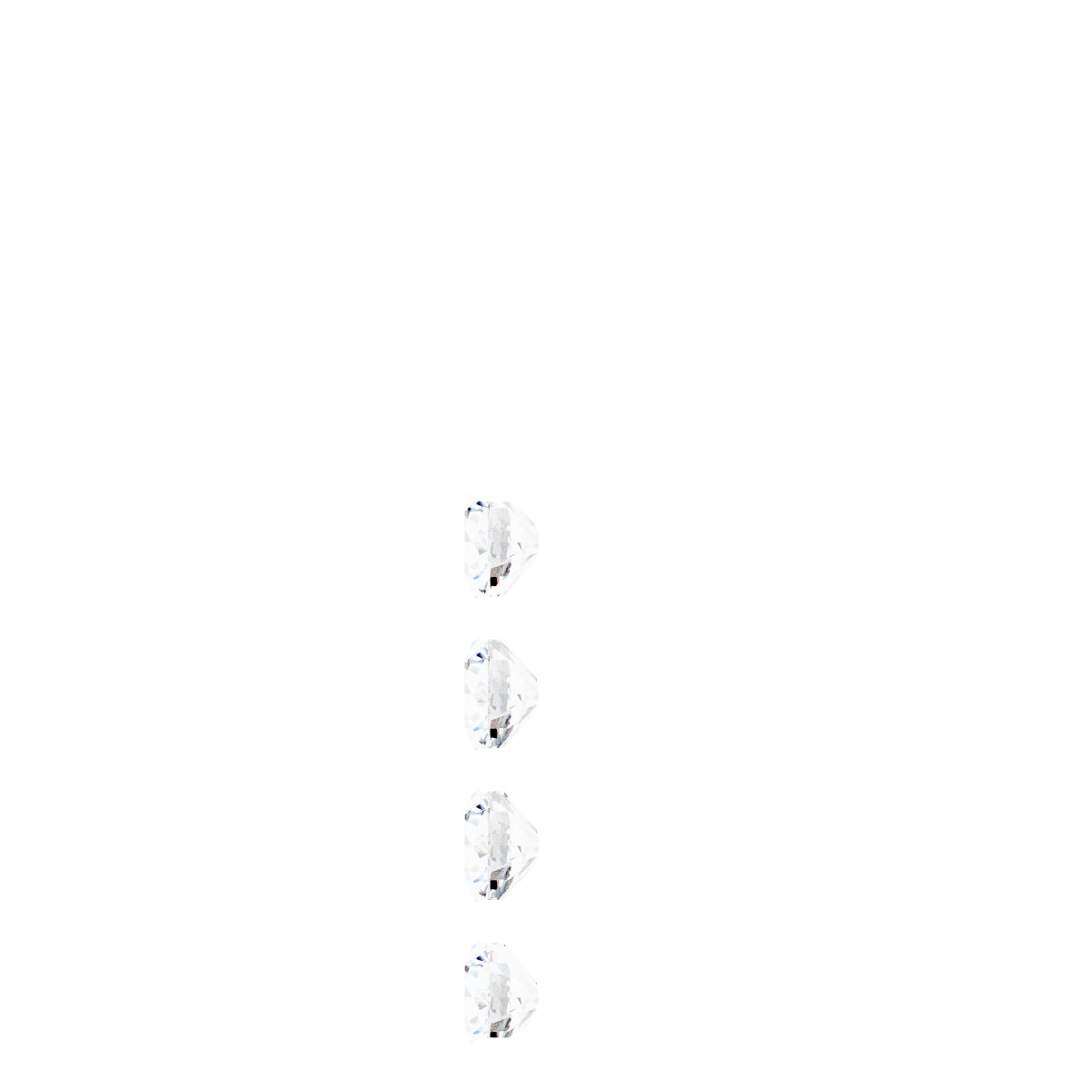 14K White Gold 1/2 CTW Natural Diamond Lock Pendant
