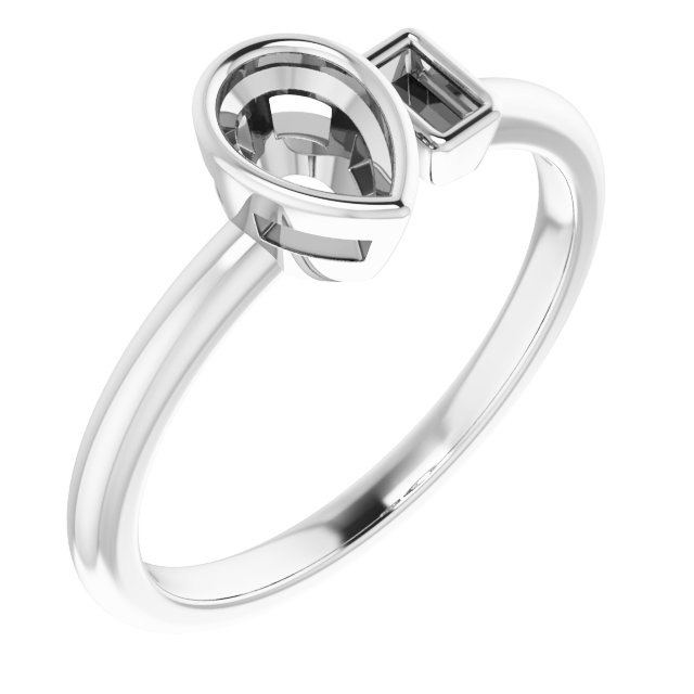 14k White Gold