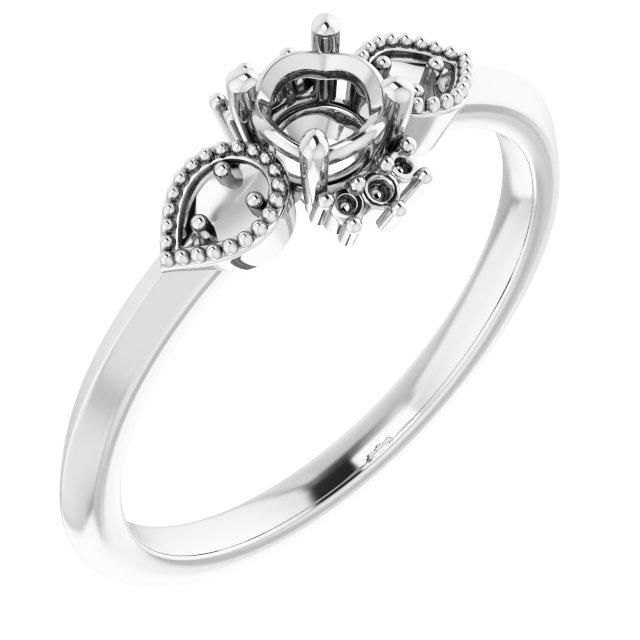 14k White Gold