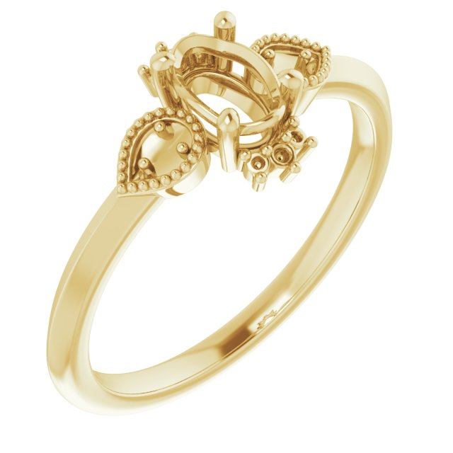 14k Yellow Gold