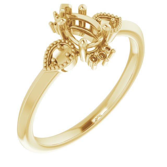 14k Yellow Gold