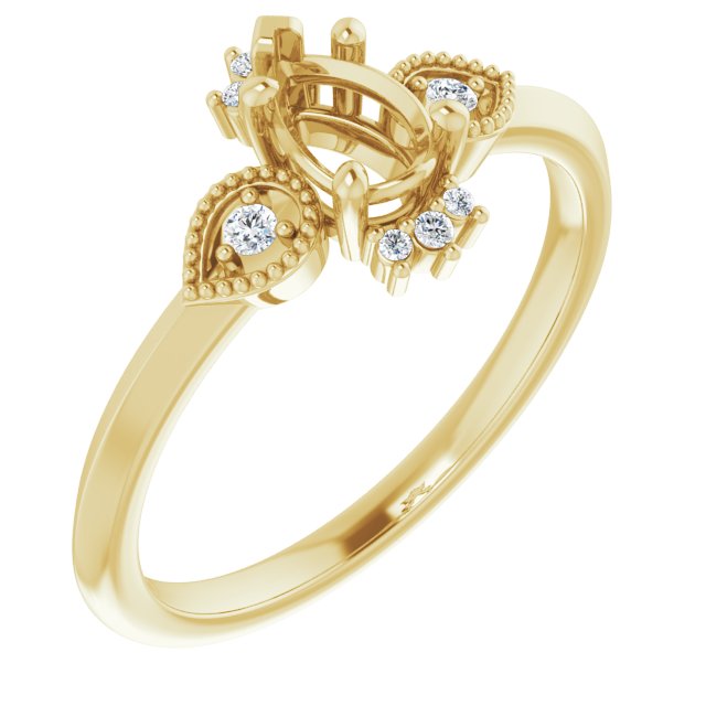 14k Yellow Gold
