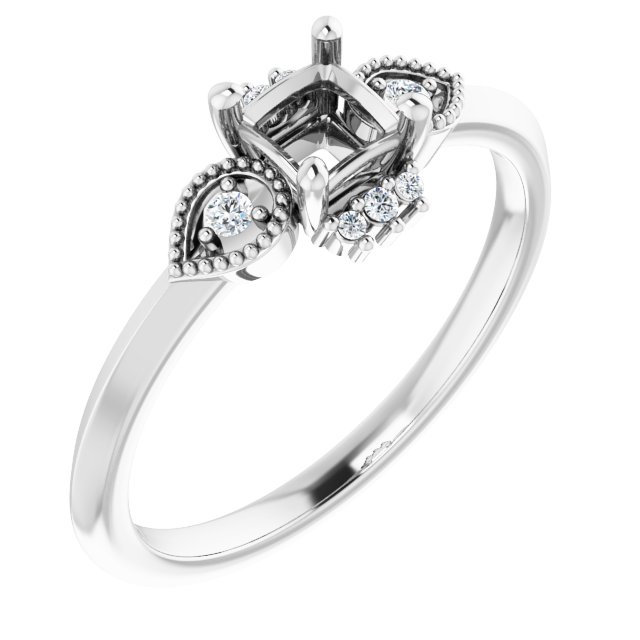 14k White Gold