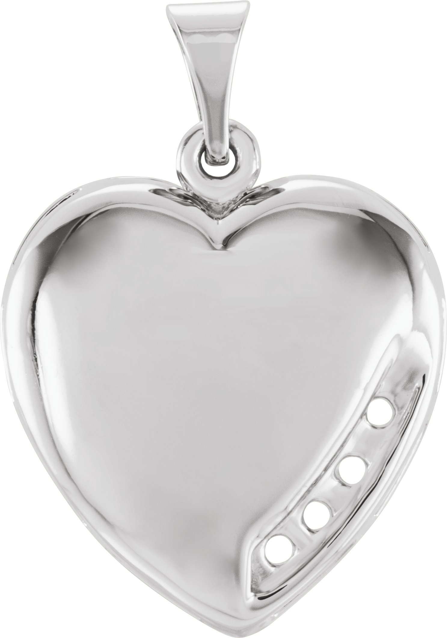 Engravable Family Heart Pendant