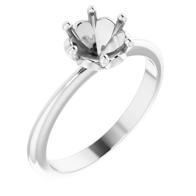 Accented Engagement Ring or Band