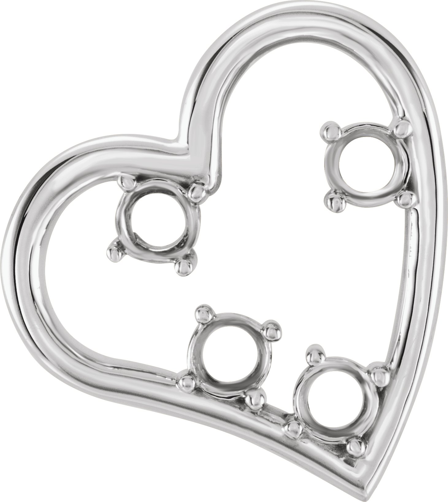 Family Heart Necklace or Pendant