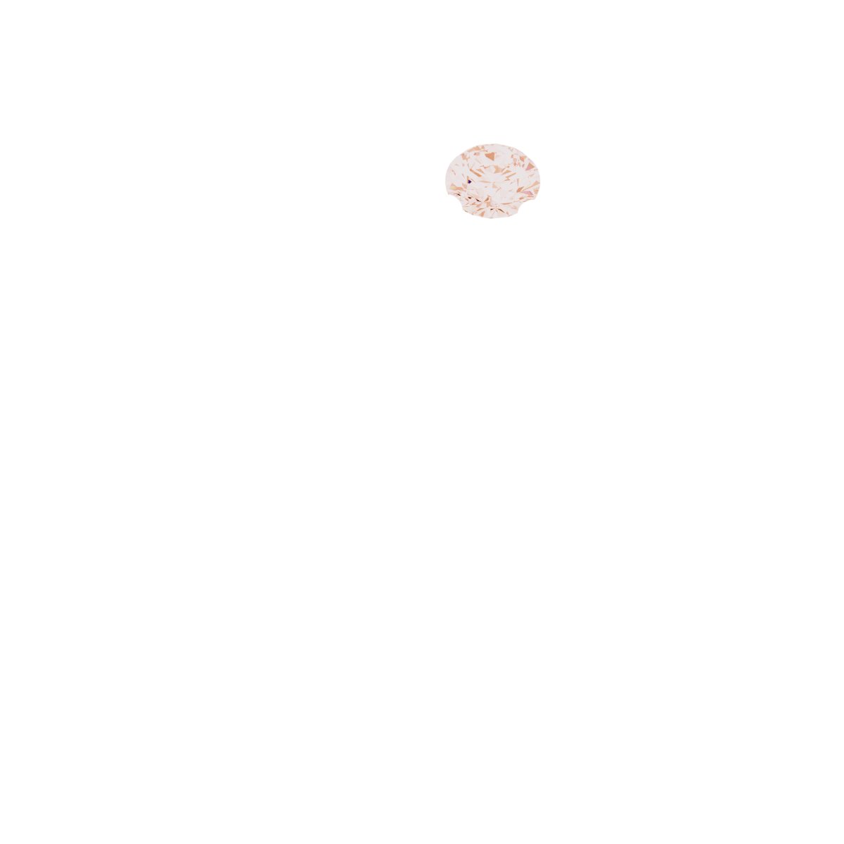 .03 CTW Natural Diamond Contour Band – 14K Rose Gold