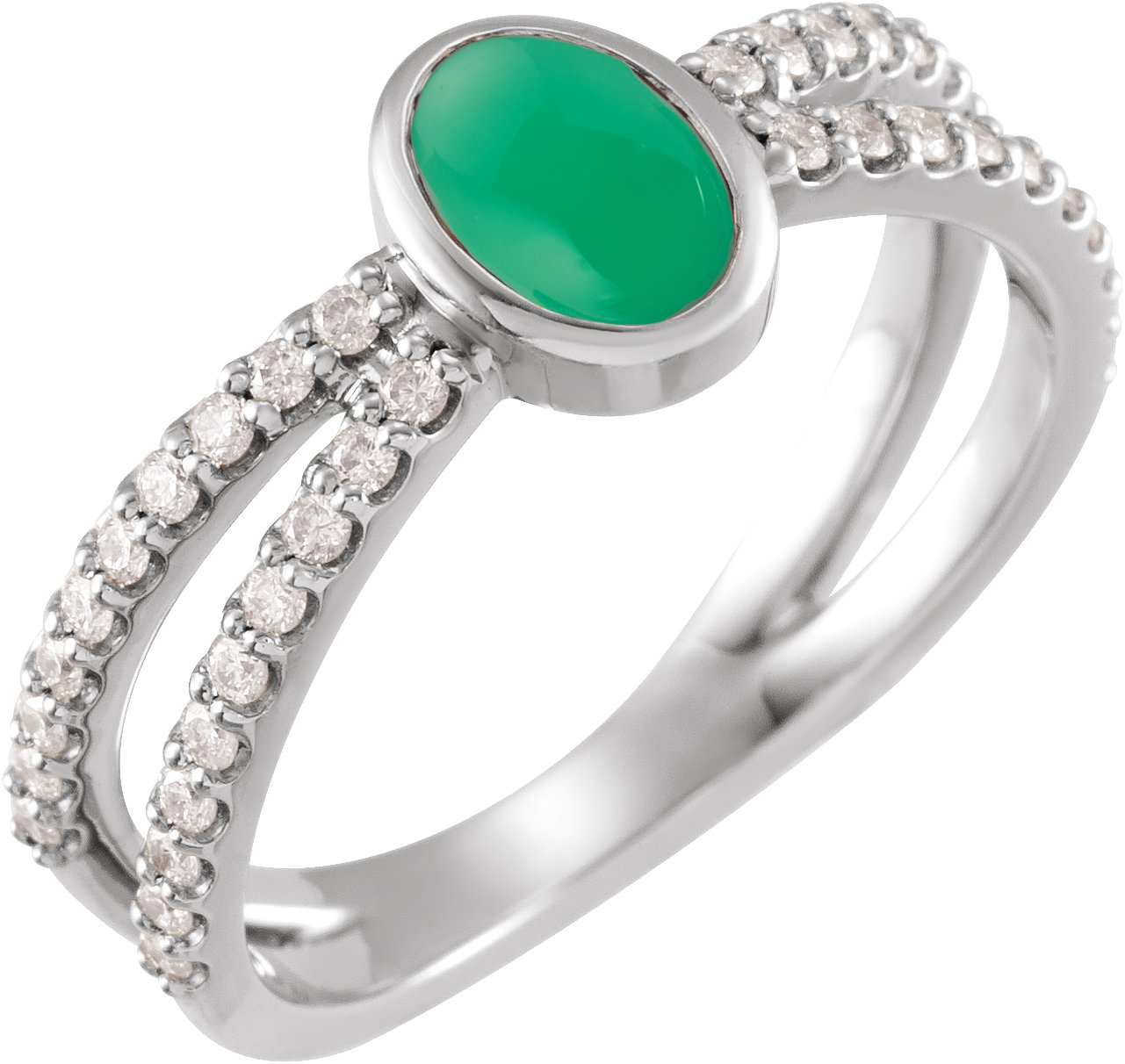 Natural Turquoise & 3/8 CTW Natural Diamond Ring