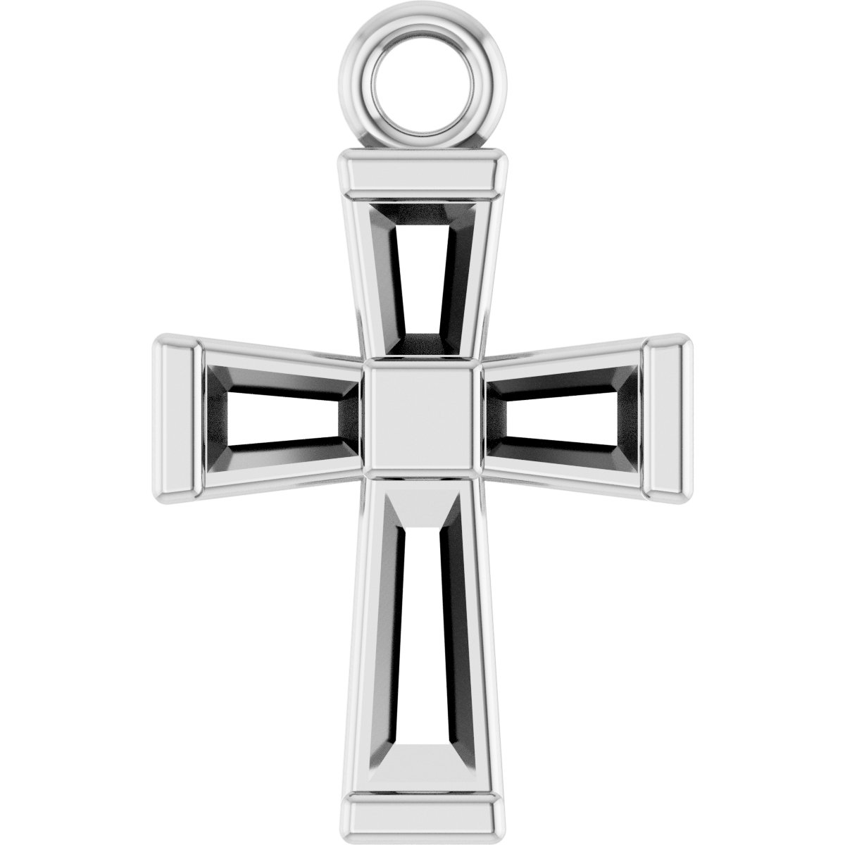 Accented Cross Dangle