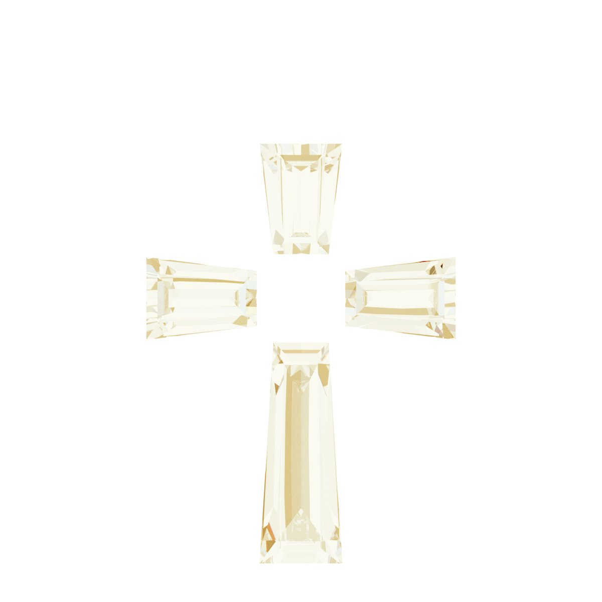 Accented Cross Dangle