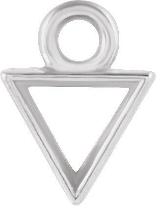 Bezel-Set Dangle