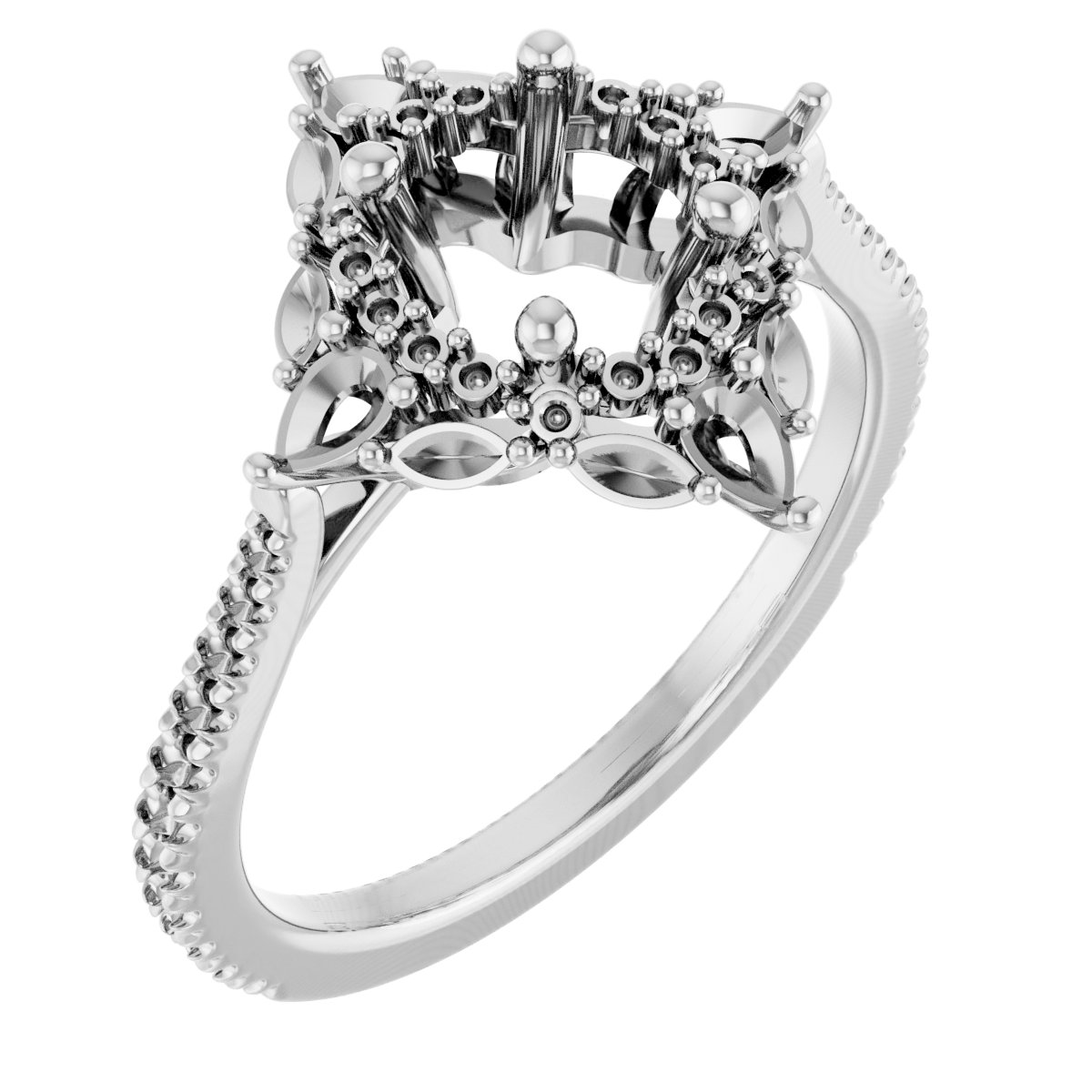 Halo-Style Engagement Ring or Band