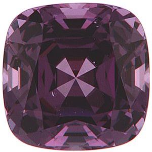 Cushion Natural Purple Spinel (Notable Gems)