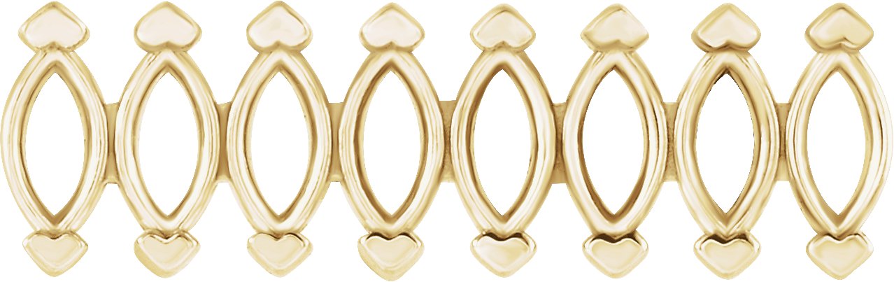 Marquise V-Prong Strip Setting