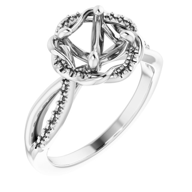 Halo-Style Engagement Ring or Band
