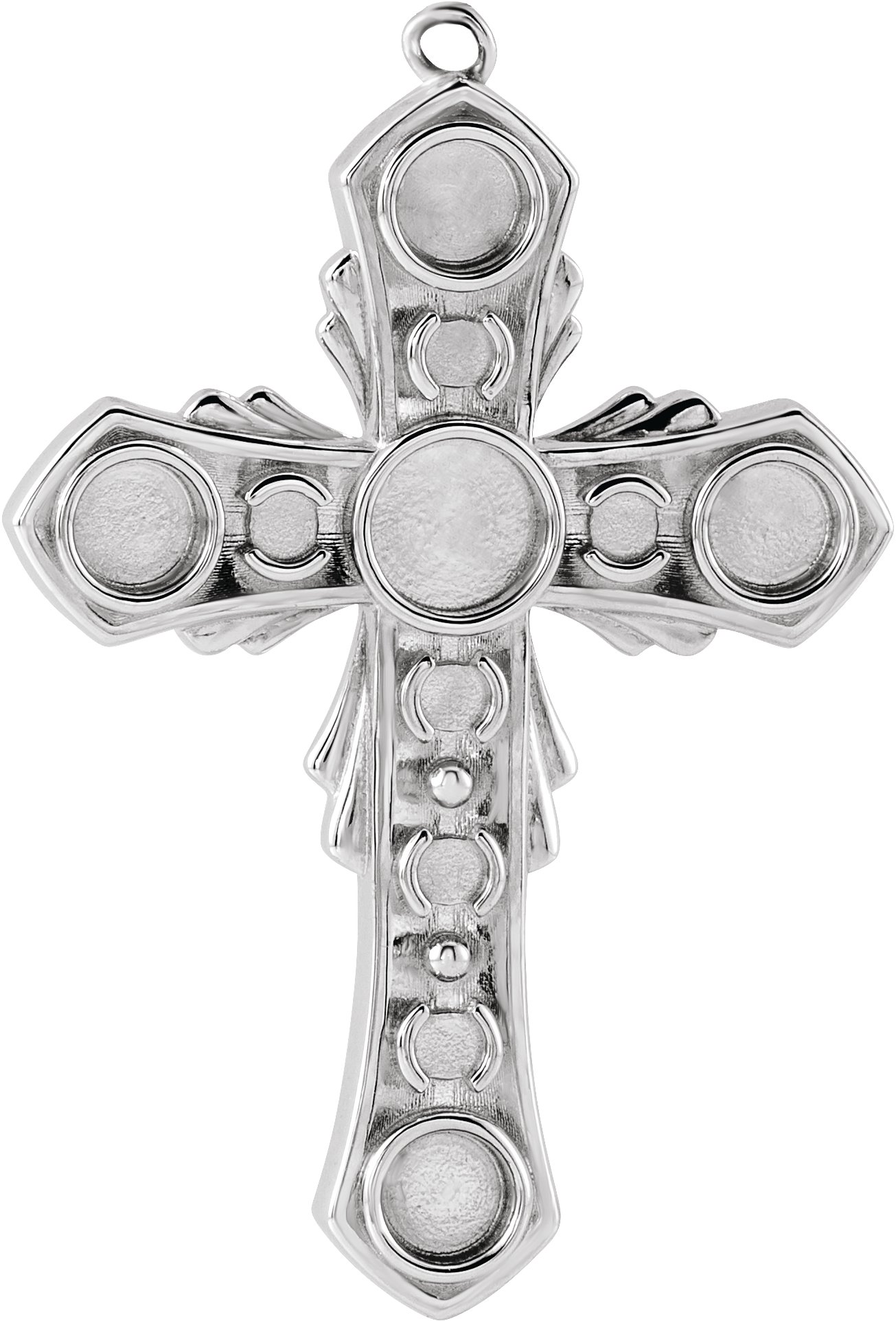 Cabochon Cross Dangle