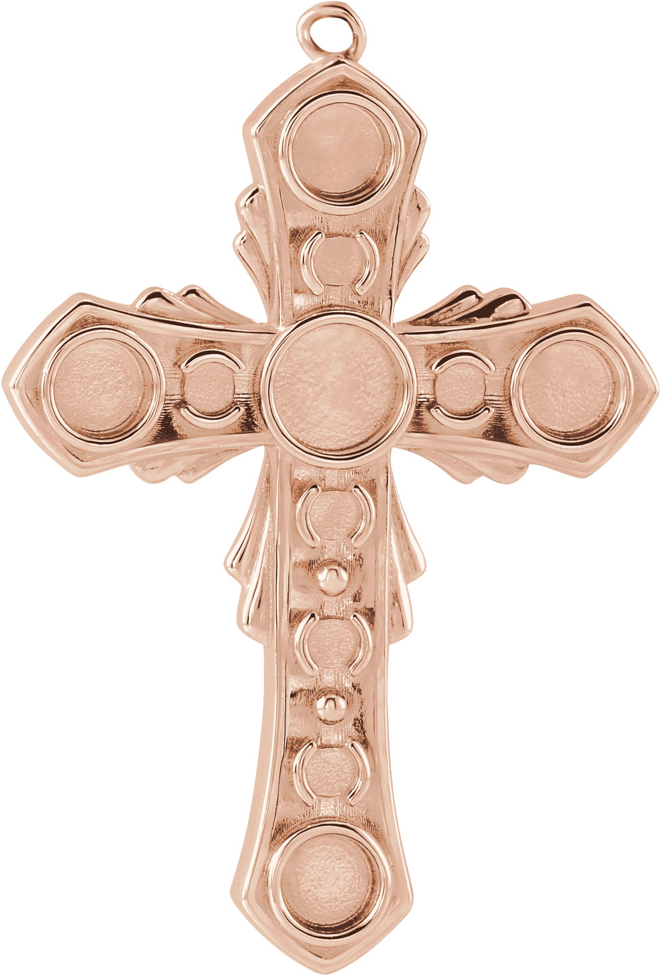 Cabochon Cross Dangle