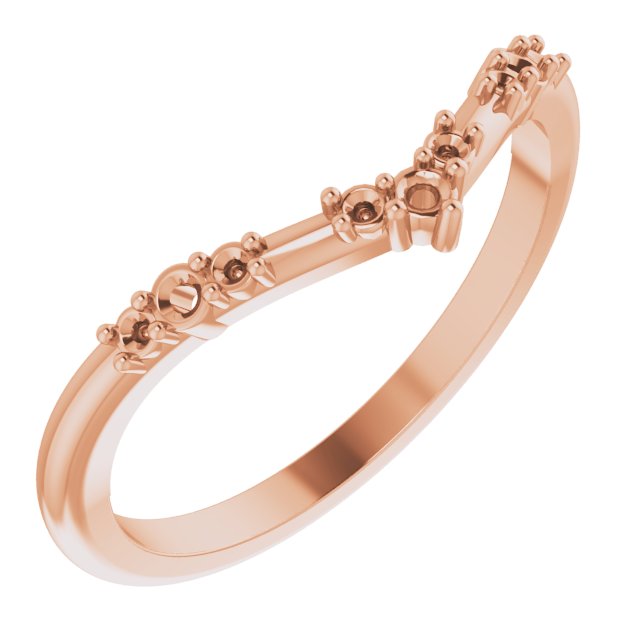 Accented Engagement Ring or Band