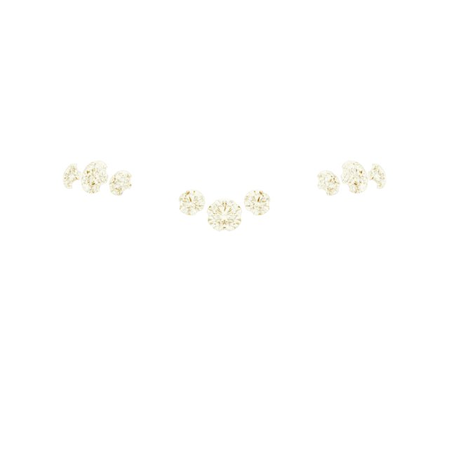14K Yellow Gold 1/10 CTW Natural Diamond Matching Band