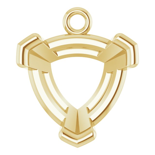 Round 4-Prong Basket Dangle