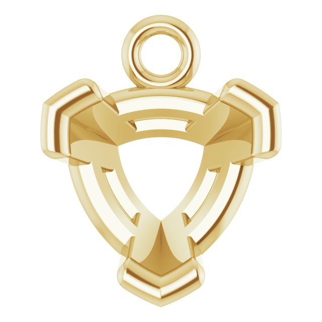 Round 4-Prong Basket Dangle