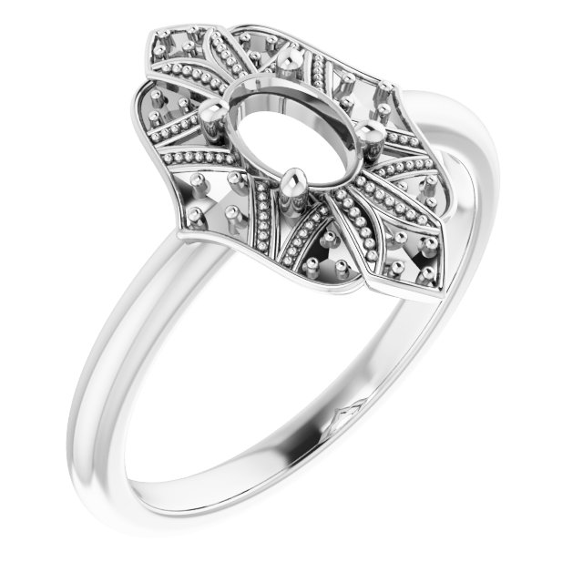 14k White Gold