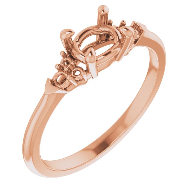 Accented Engagement Ring or Band