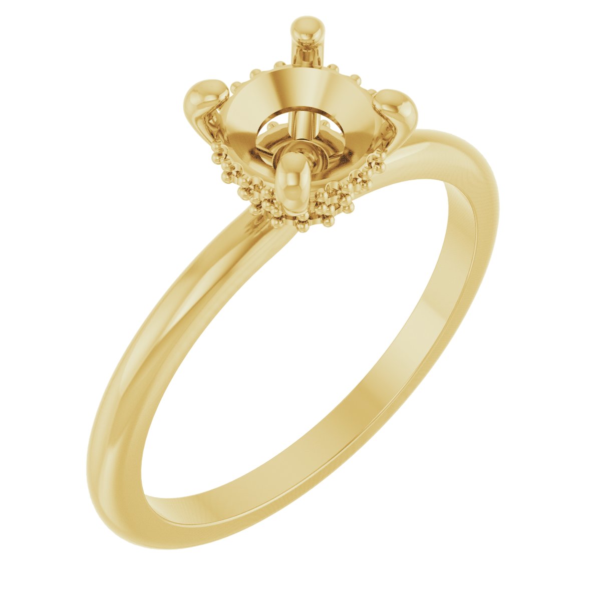 Accented Engagement Ring or Band