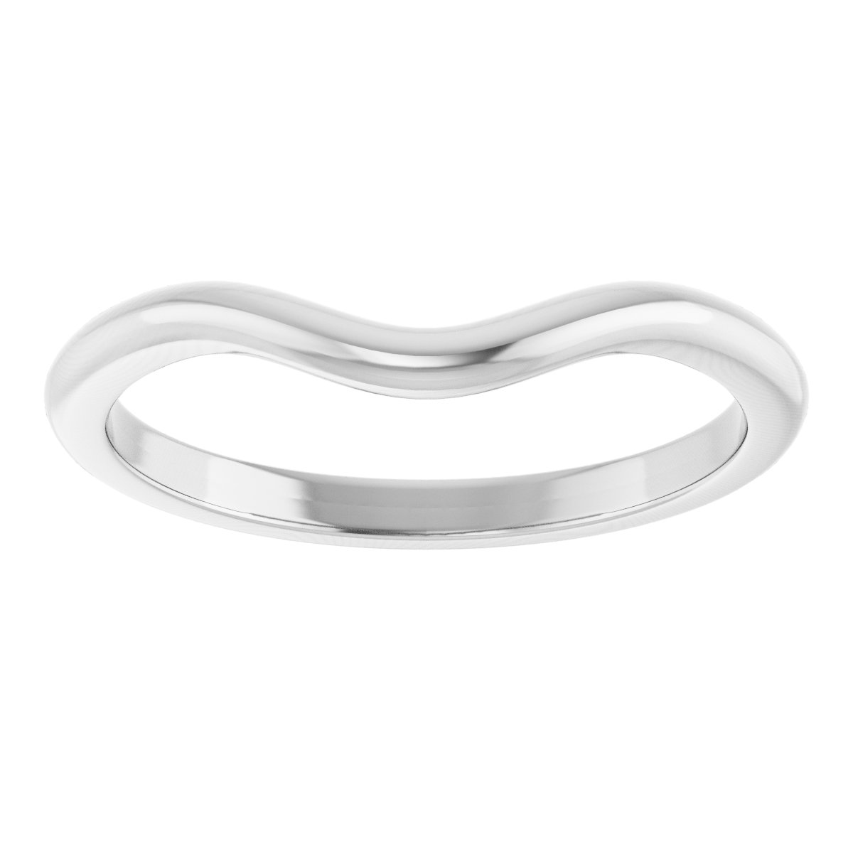 14K White Matching Band-3