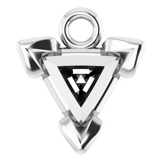Round 4-Prong Basket Dangle