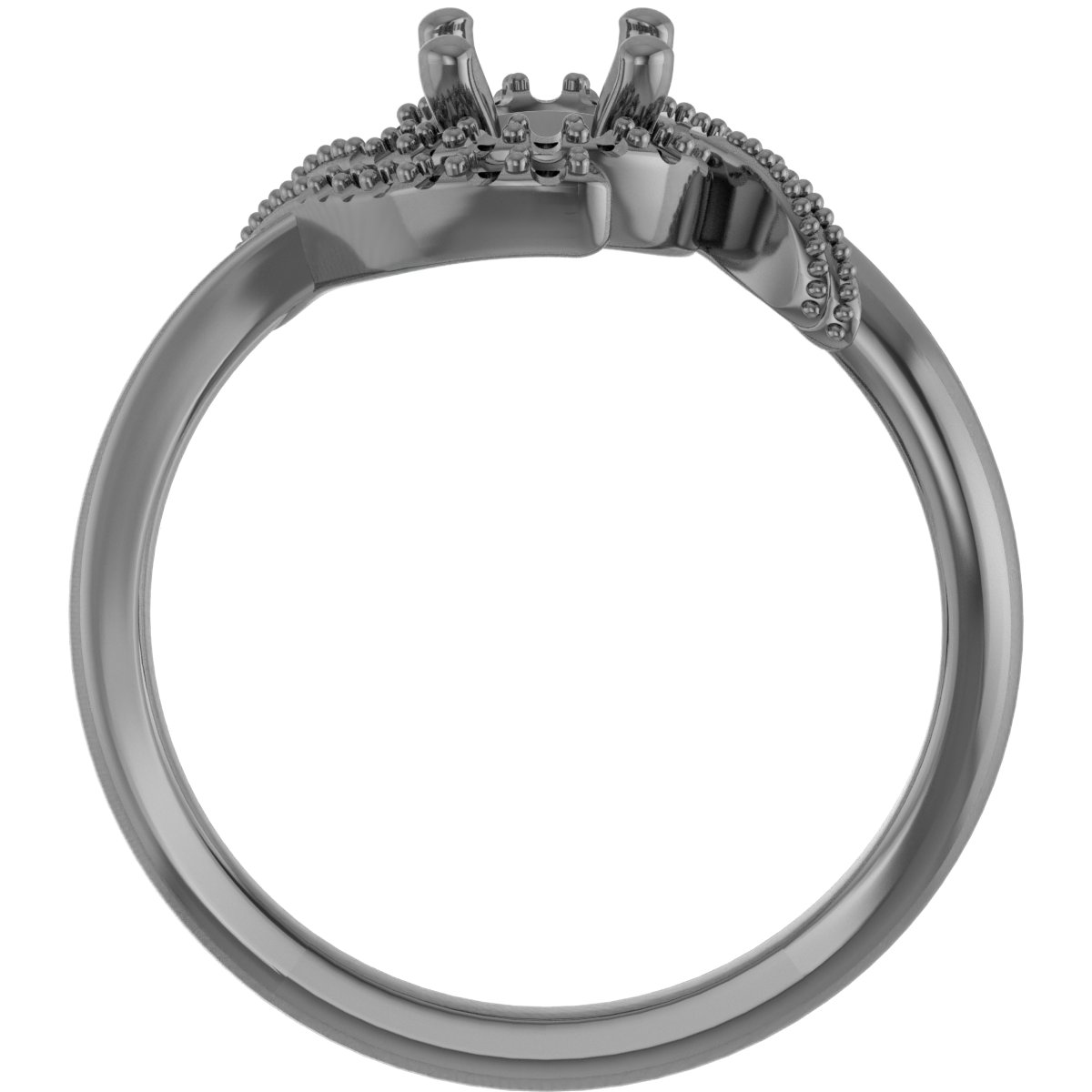 8 mm Square Ring Mounting view 2