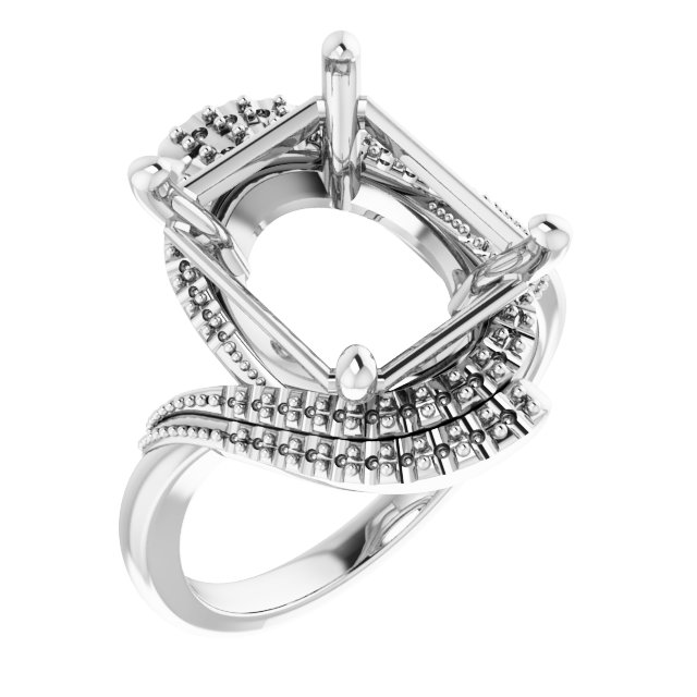 Halo-Style Beaded Ring