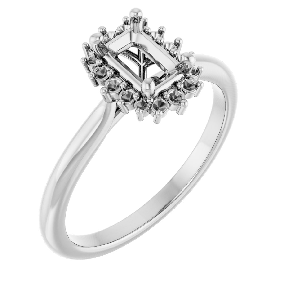 Halo-Style Engagement Ring