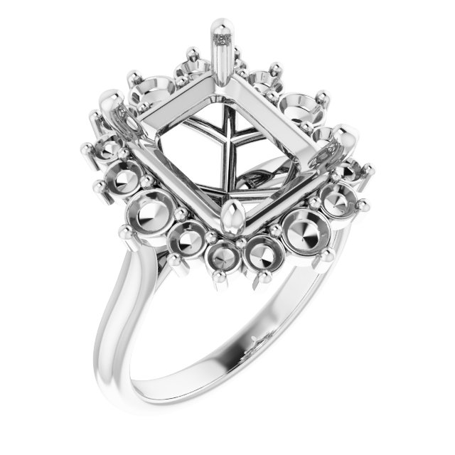 Halo-Style Engagement Ring