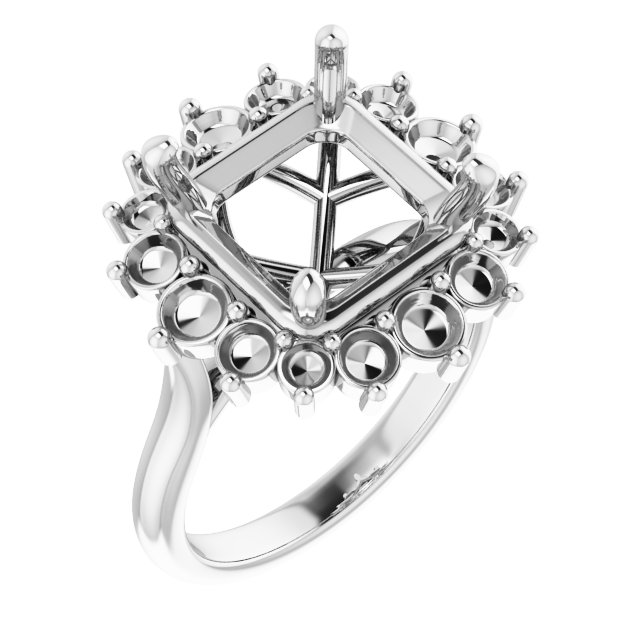Halo-Style Engagement Ring