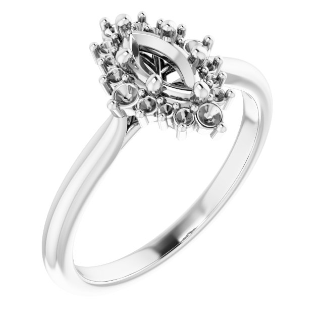 Halo-Style Engagement Ring