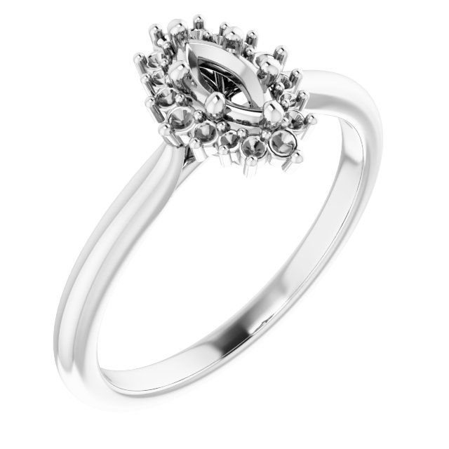 14k White Gold