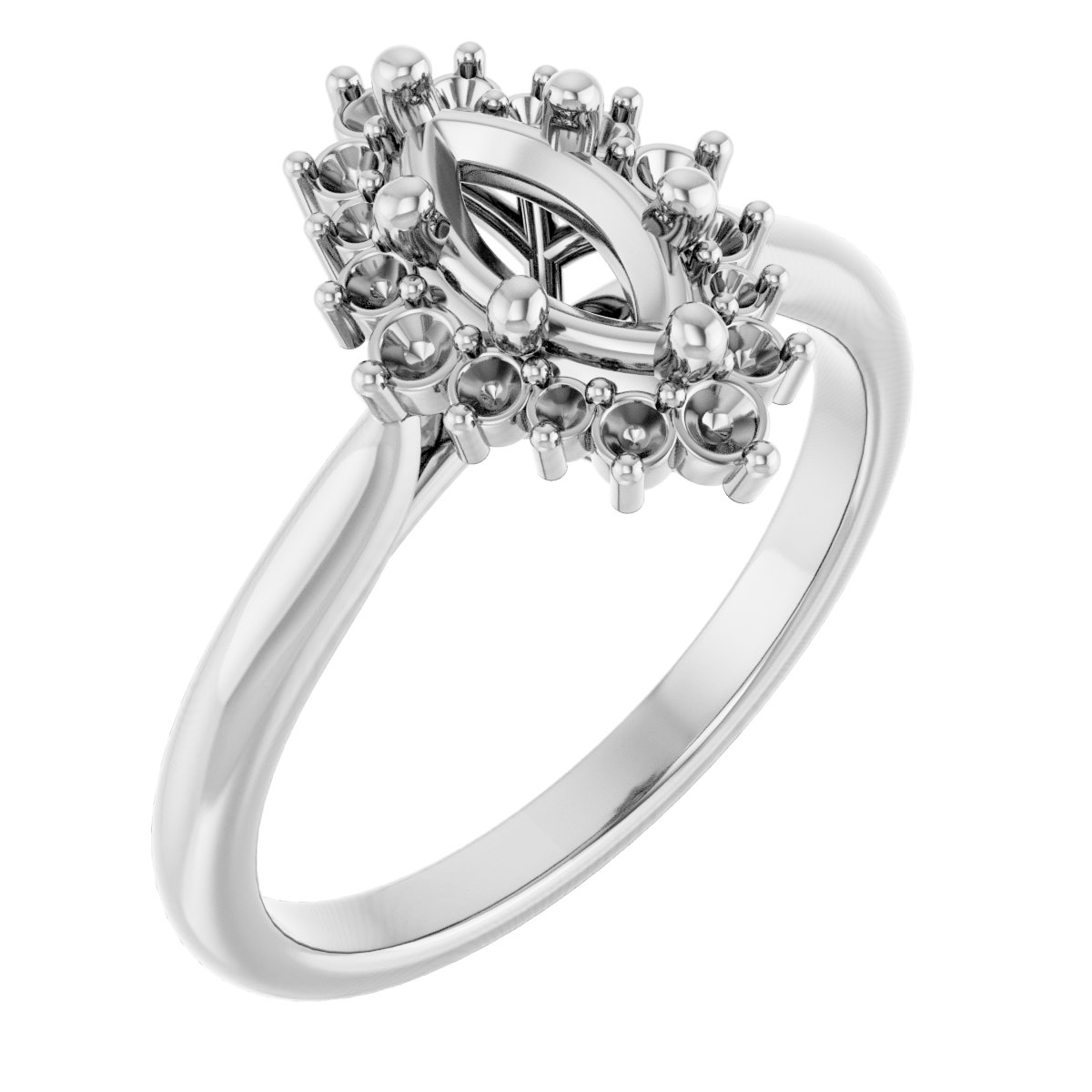 Halo-Style Engagement Ring