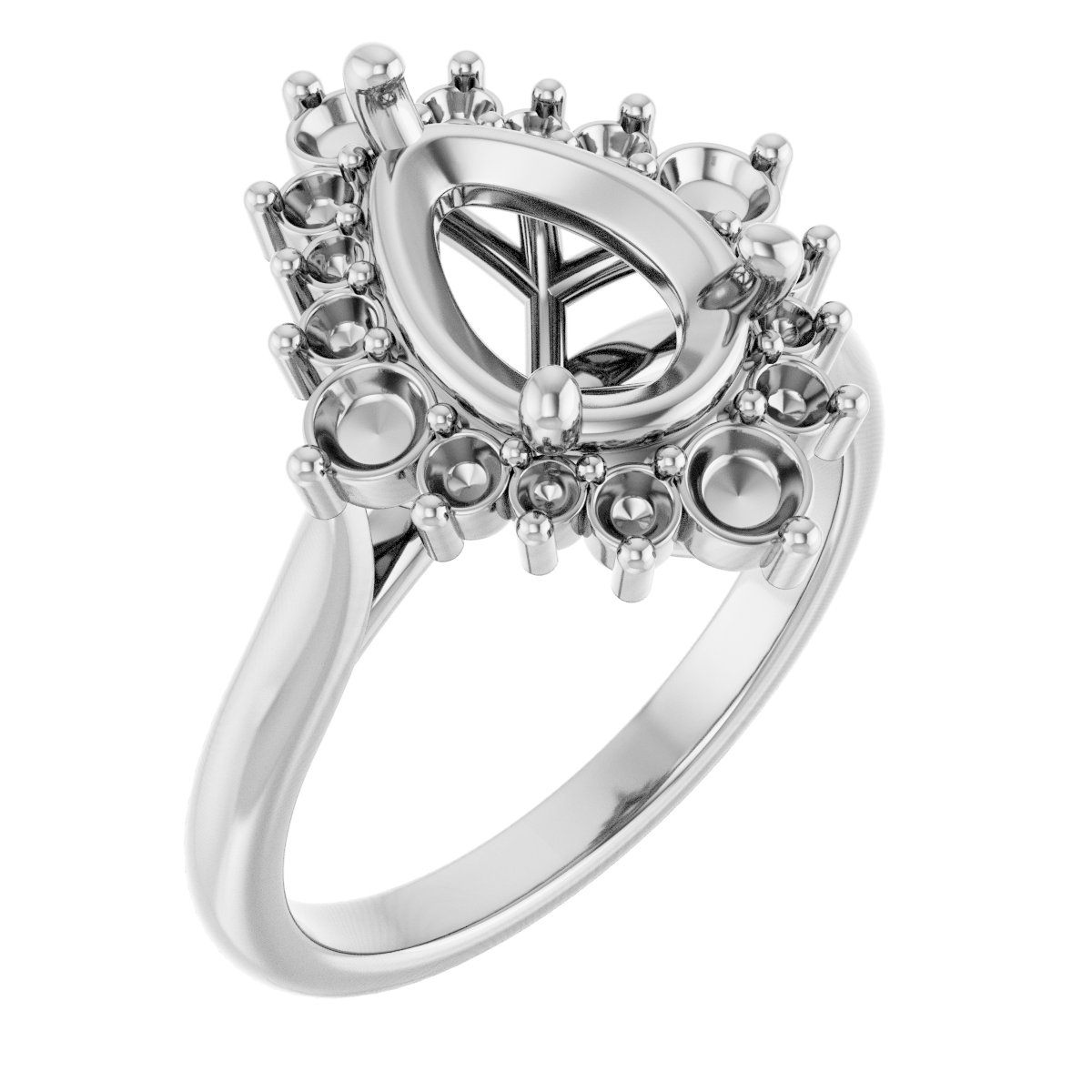 Halo-Style Engagement Ring