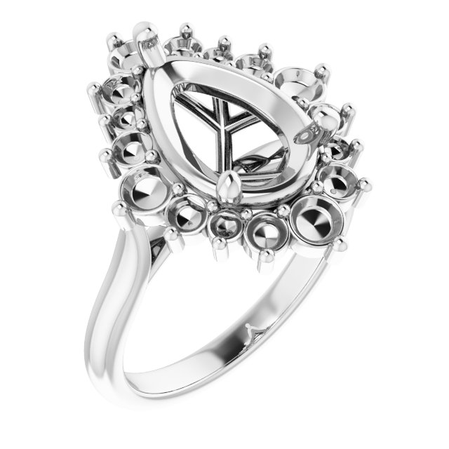 Halo-Style Engagement Ring
