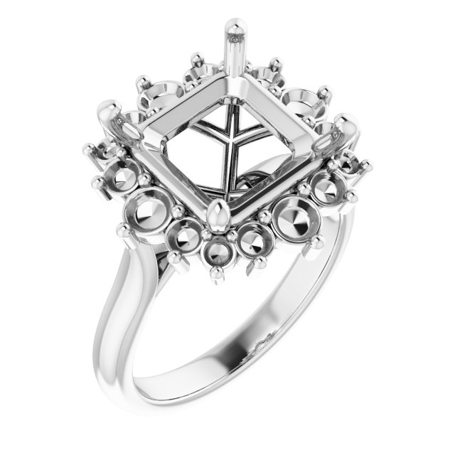 Halo-Style Engagement Ring